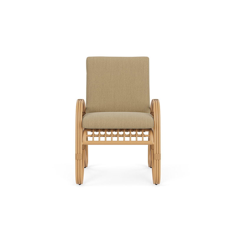 Riviera Outdoor Armchair, Loveboat Saffron