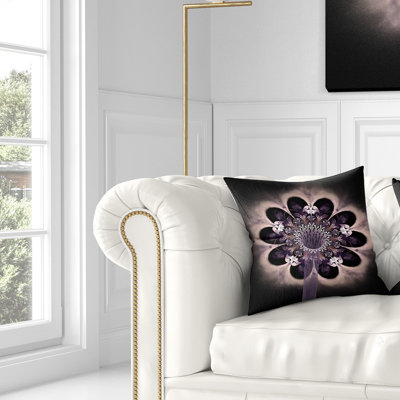 Coussin floral floral digital art