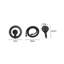 Matte black submixed combination shower kit