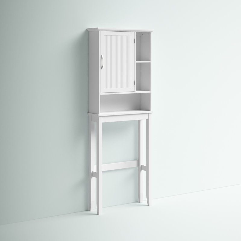 Cirencester Over-the-Toilet Bathroom Storage Cabinet with Open Shelves