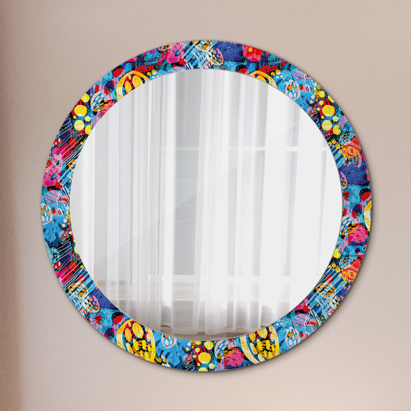Huldar Glass Flat Wall Mirror