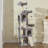 70" H Cat Tree Tower with Hammock, Scratching Post, Condo and Multi-Level Cat Tower-773200267