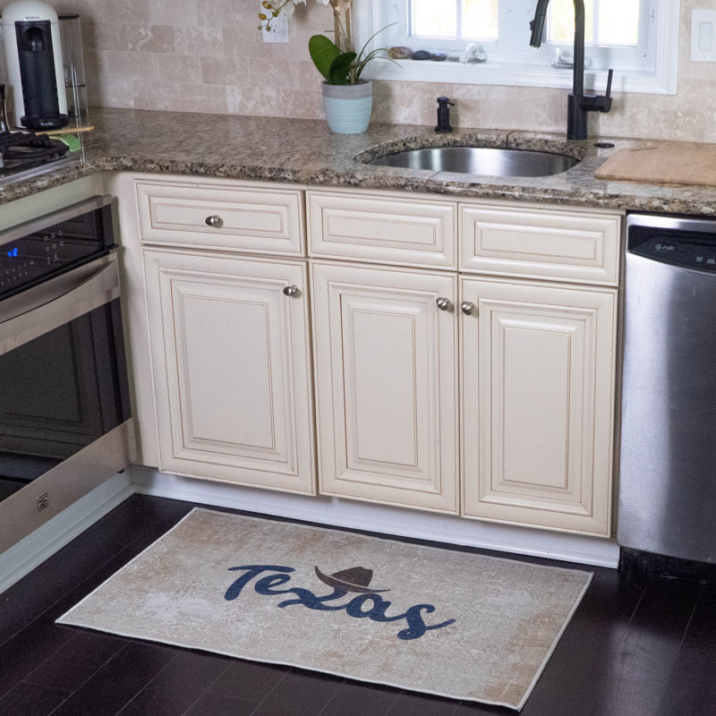 US States Cotton Indoor Rug