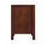 Table de chevet transitionnelle avec deux tiroirs-759651539
