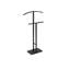 Multifunctional Steel Blanket Valet Stand Black