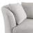 Thamm Upholstered Swivel Chair with Throw Pillows