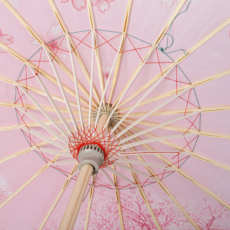 Parasol en soie 33 po Classic Asian