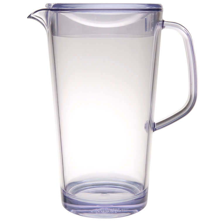 Clear Plastic Pitcher with Handle 48 oz. - 2 Pack – Posh Setting