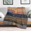 Jeté en flanelle Sunset Hills Water-134400164