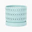 Pot de fleurs Moon Gate pour orchidées avec soucoupe intégrée - Petit pot en céramique émaillée pastel (lot de 4) - Jarin extérieur