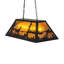 Luminaire suspendu linéaire à 6 lumières pour table de billard Lockheart-2030482463