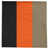 Black/Orange/Metallic Gold