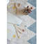 Tapis rectangulaire en coton tissé à la main Azteca