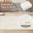 Machine Washable Rug with Rubber Backing for Living Room Modern Non-Slip Dining Room Rug Easy-Cleaning Solid Floor Carpet for Bedroom Hallway Kitchen Office Playroom-31991100