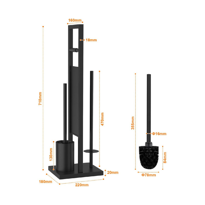 Free Standing Toilet Paper Holder