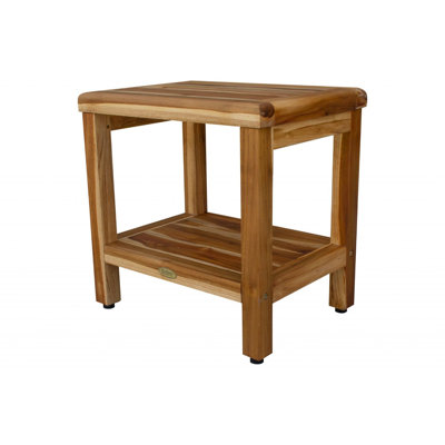 Banc de douche en teck EcoDecors Classic