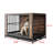 Darrelle Steel Furniture Style Crate-1159797067