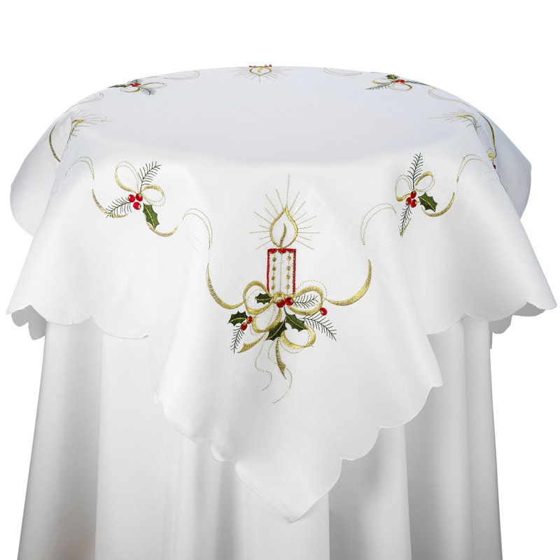 Rahman Embroidered Christmas Tablecloth