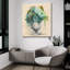  «Festive Succulents 1» par Julia Purinton, art mural en verre acrylique, 24 po x 24 po-1220284436