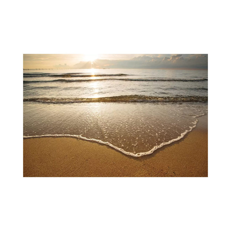 First Landing Sea I by Adam Mead - Wrapped Canvas Print, 20.32 cm H x 30.48 cm W