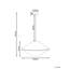 1 - Light White Cylinder Pendant