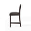 26.25" Upholstered Counter Height Barstools with Nailhead Trim