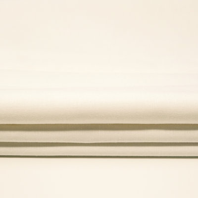 Presse-étoupe blanchie 100% coton 44/45 po, blanc