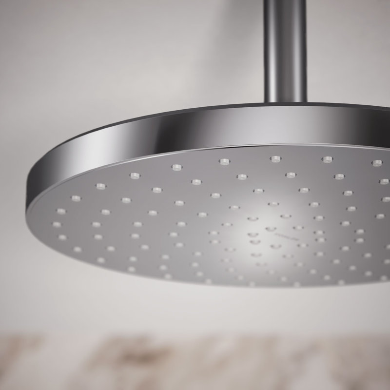 Awaken Flood Fixed Shower Head, Polished Chrome