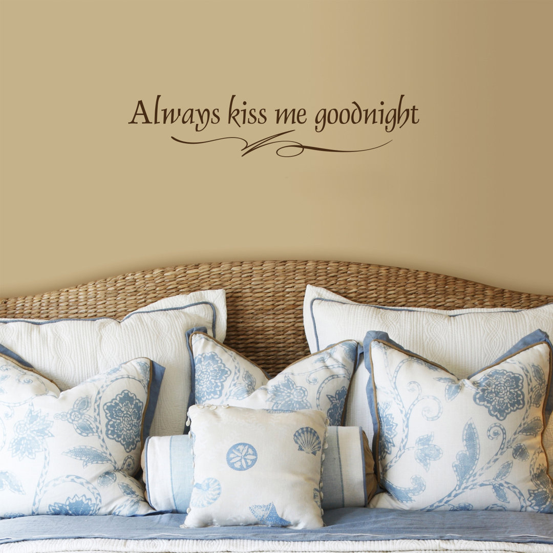 Text & Numbers Non-Wall Damaging Wall Decal Winston Porter 