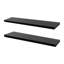 Harbour Housewares - Modern Floating Wall Shelves-79460161-79460163
