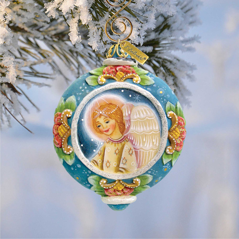 Ornement en forme d'ange Treasured Memories, collection Derevo