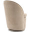 Fauteuil d'appoint pivotant avec dossier haut-1690956893