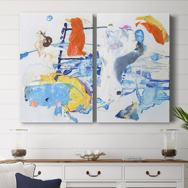 Evidence I-Premium Gallery Wrapped Canvas -Ready to Hang, 27" H x 36" W