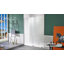 Porte de douche coulissante simple demi-cadre avec garde-raz-de-marée L 60 à 60 po x H 76 po Long bateau-50880655