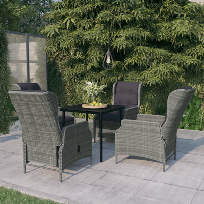 Rectangular Dining Set with Cushions