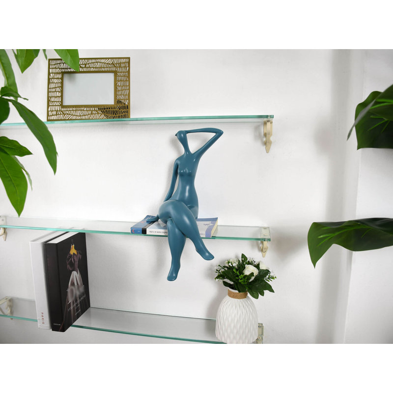 Barteld People Figurines & Sculptures, Teal