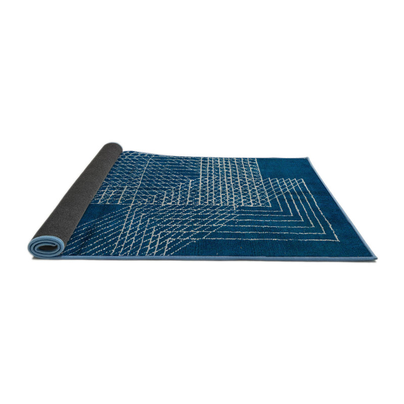 Tapis abstrait moderne 5210, Rond 3 pi