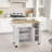 Onome Solid Wood Top Kitchen Island