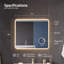 Miroir de salle de bain ANZZI-1547270971