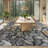Clear Rock Wall Seamless Stone Brick Abstract Architecture Grunge Structure Machine Washable Indoor Area Rug-129431386