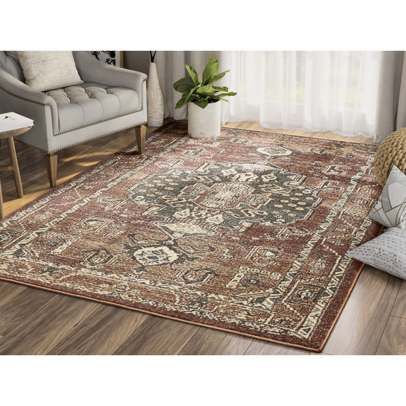Moloney Southwestern Indoor Rug, Rectangle 4' x 6'