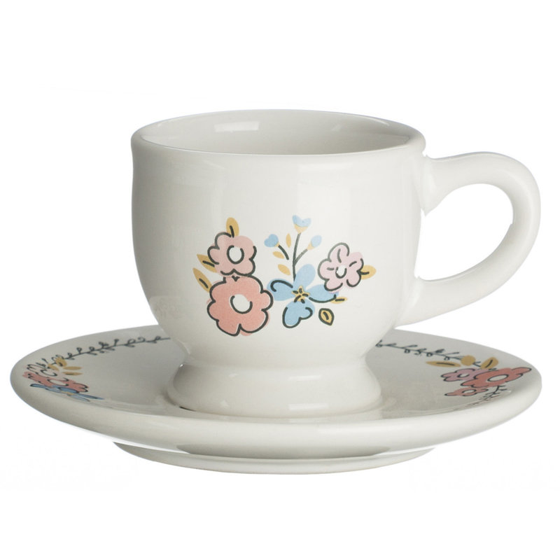 Ainash Teacup and Saucer