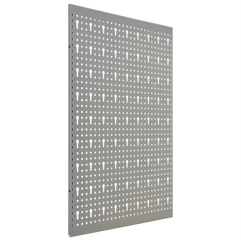 Porte-outil mural en acier perforé pour l'établi Peg Board