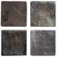 Emery 4x4 Square Handmade Crackled Glossy Terracotta Tile-905382731
