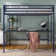 Maxwell Metal Loft Bed with Built-in-Desk by Novogratz