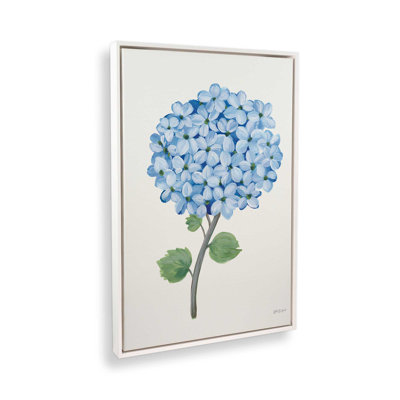 «Nantucket Blue Hydrangea I» par Yvette St. Amant, reproduction d'art