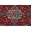 Grand tapis persan Sarouk à motif floral bleu marine noué à la main 10 x 14