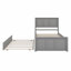 Lit plateforme avec lit gigogne-858891557
