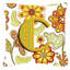 Coussin décoratif intérieur/extérieur mongram letter-14982024-14982029