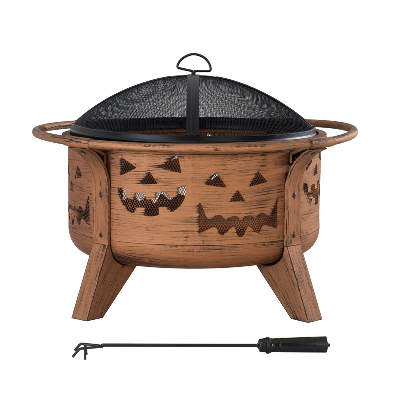 XL steel fire bowl HEKLA - Ø76cm, copper Delaney